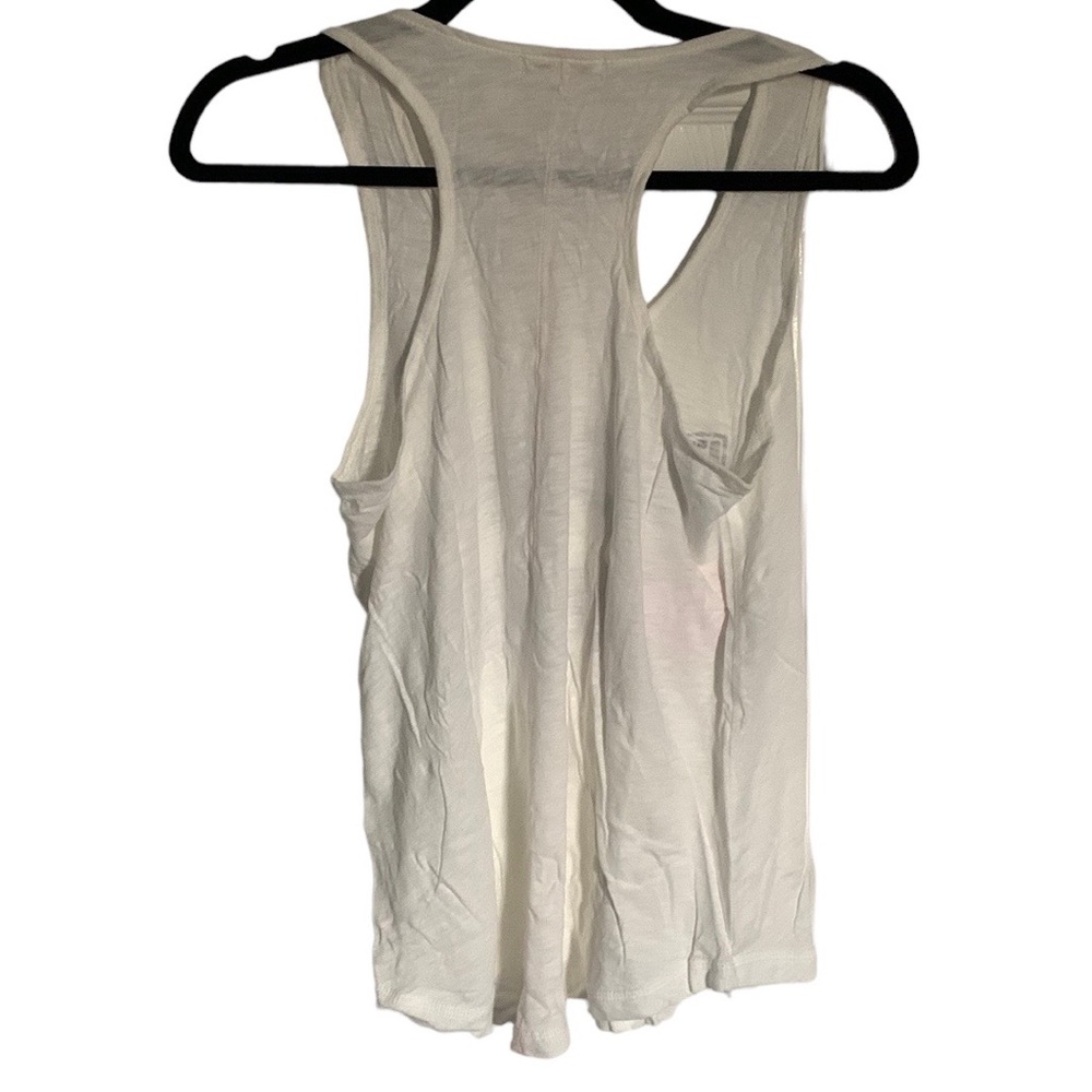 PJ Salvage Dog Lover White Tank Top US Size Small - Picture 2 of 6